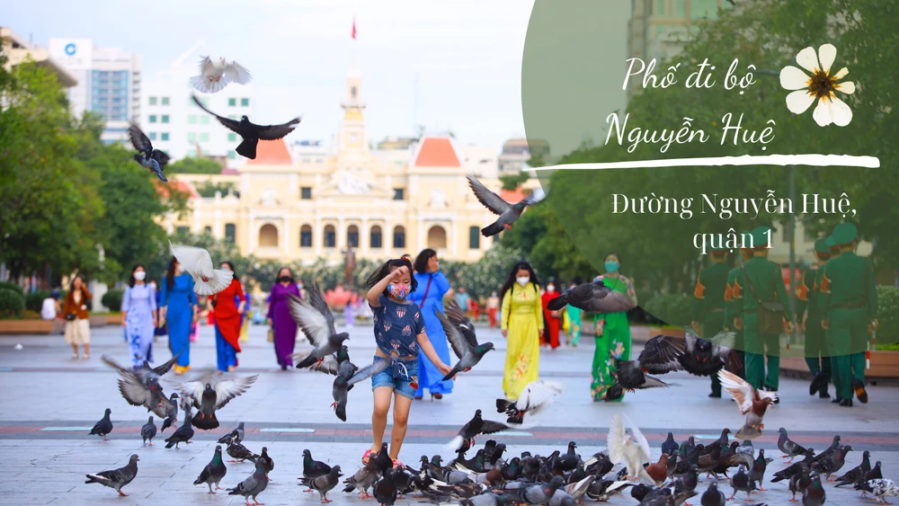 Phố đi bộ Nguyễn Huệ - Top 10 điểm check-in thú vị nhất TP.HCM. Ảnh: Nguyệt Nhi