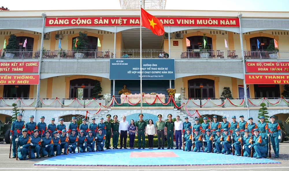 Hàng nghìn chiến sĩ tham gia Lễ ra quân diễn tập 2024