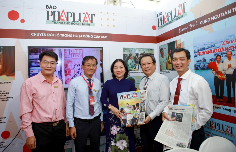 Nhiều hoạt động sôi nổi của Báo Pháp Luật TP.HCM tại Hội báo chí toàn quốc 2024