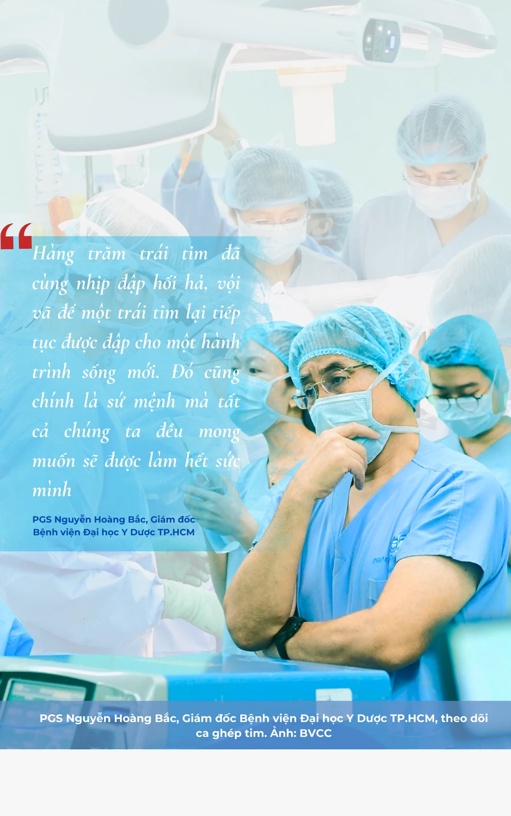 Phép màu phía sau ca ghép tim