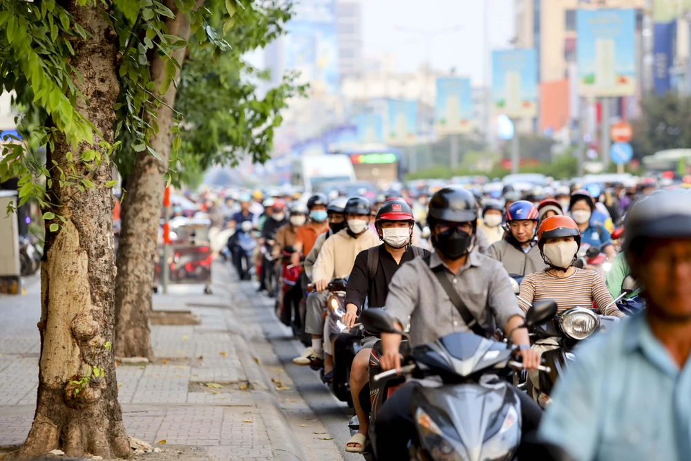 TP.HCM: Vỉa hè thông thoáng hơn nhờ mức phạt vi phạm tăng gấp 10 lần