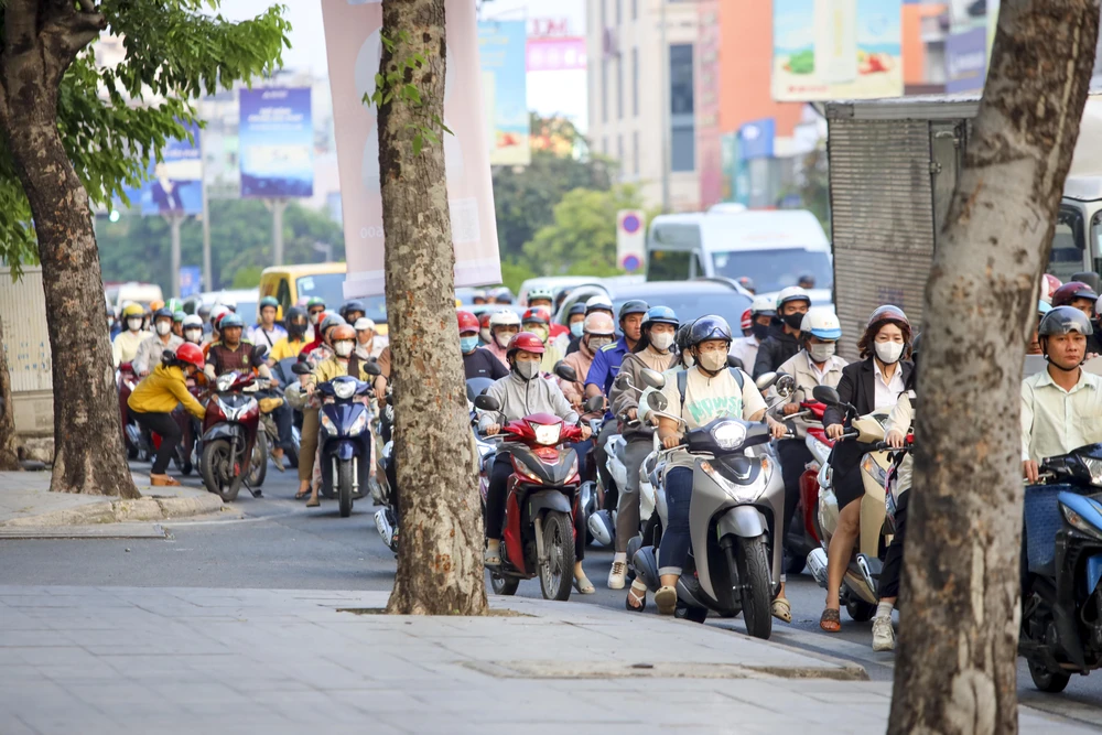 TP.HCM: Vỉa hè thông thoáng hơn nhờ mức phạt vi phạm tăng gấp 10 lần