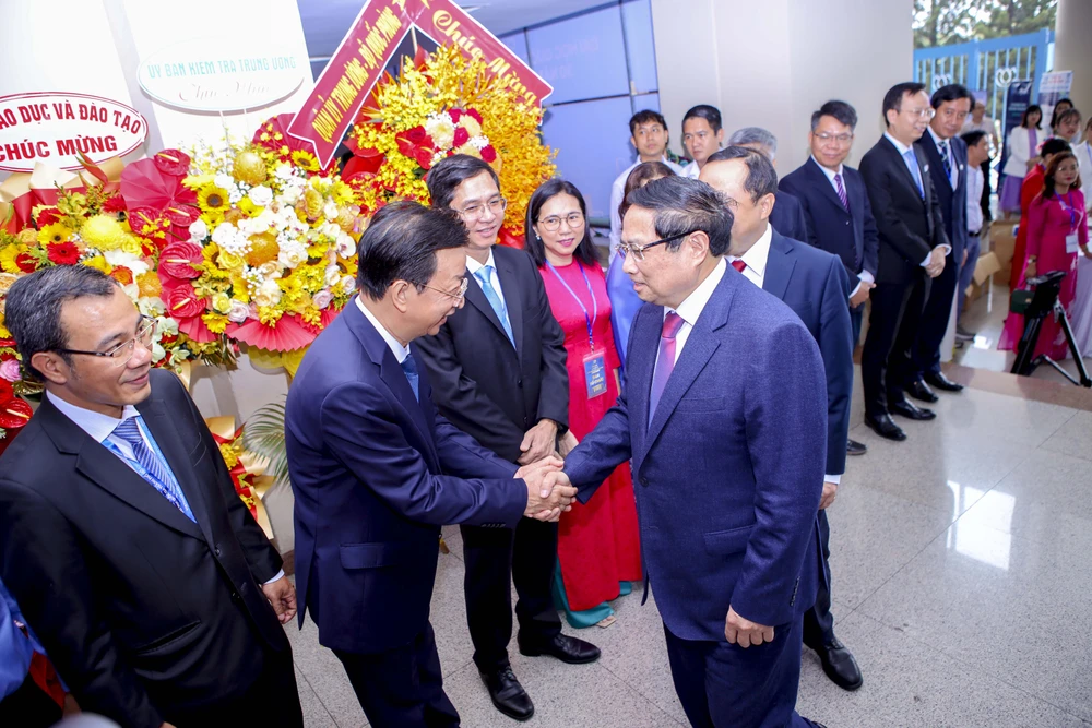 Thủ tướng Phạm Minh Chính chúc mừng Đại học Quốc gia TP.HCM tuổi 30