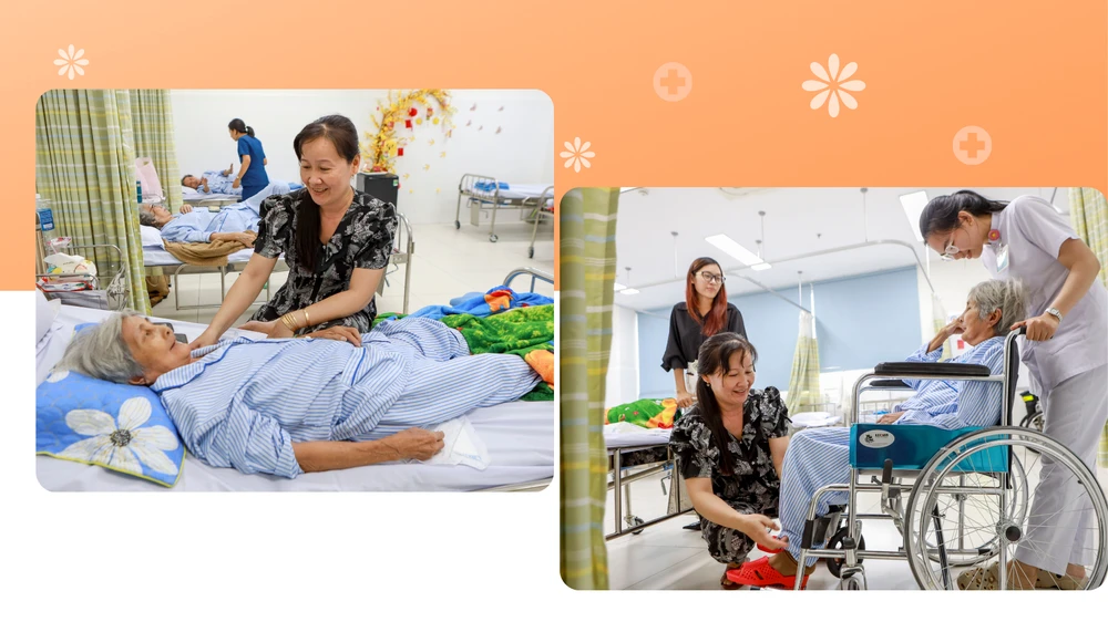 mô hình chăm sóc sức khỏe người cao tuổi trong ngày