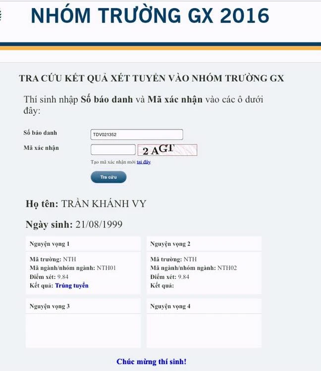Nữ sinh bắt chước 7 thứ tiếng lập cú đúp đậu hai trường Đại học ảnh 1 Trần Khánh Vy chính thức trúng tuyển Đại học Ngoại thương Hà Nội