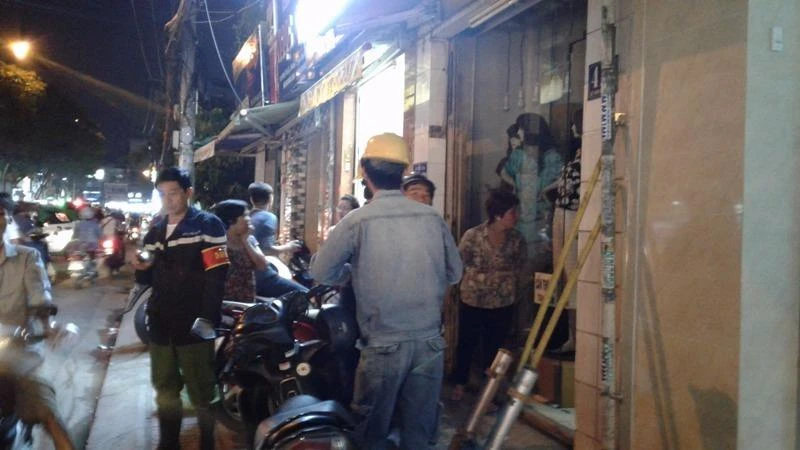 Vụ cháy khiến khu phố nhỏ náo loạn