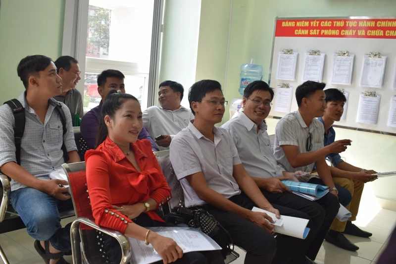 Cảnh sát PCCC áp dụng cơ chế 1 cửa thủ tục hành chánh ảnh 3