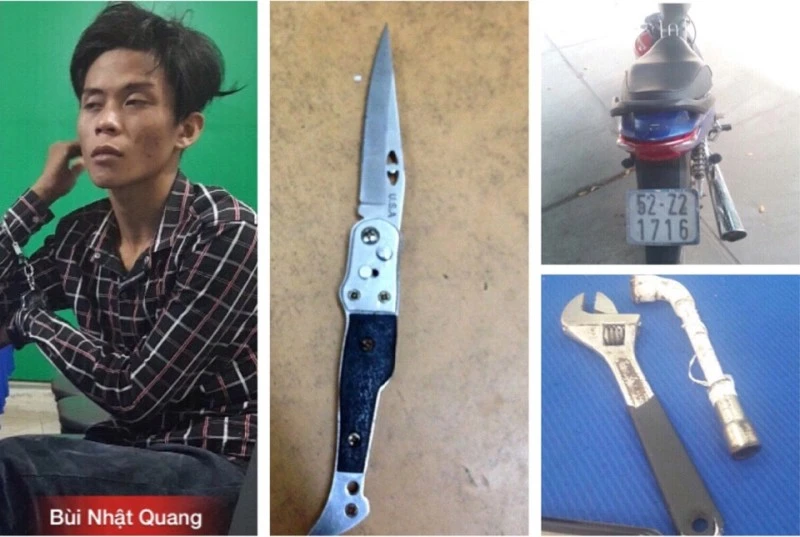 Đạp đầu xe, dùng dao đâm liên tiếp trinh sát đặc nhiệm ảnh 1