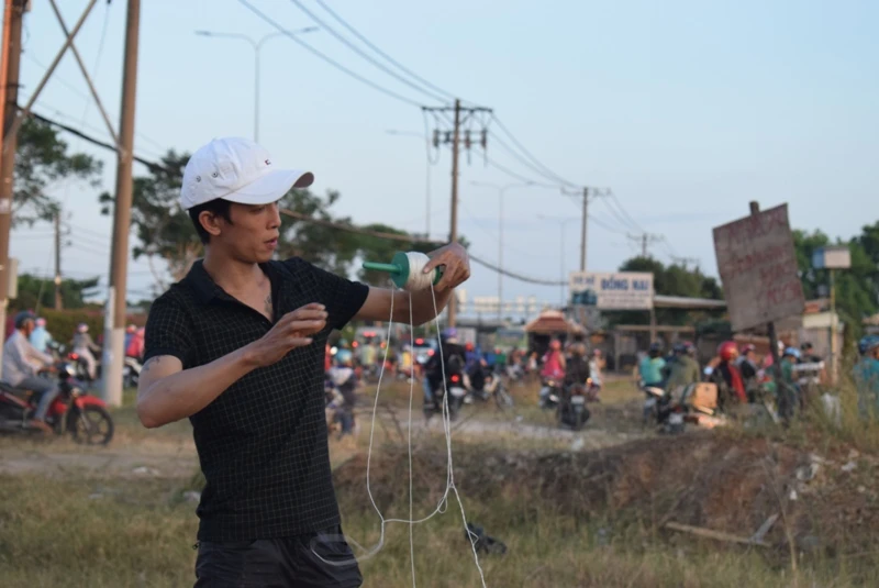 Mê mẩn cánh đồng diều Hóc Môn