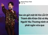Noo Phước Thịnh chính thức xin lỗi vì phát ngôn phản cảm