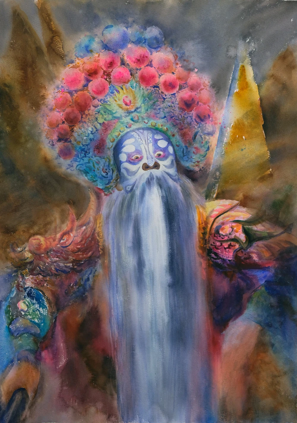 Triển lãm tranh Màu nước Quốc tế mùa thu 2021 ảnh 12