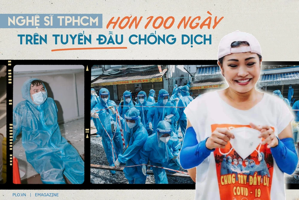 Nghệ sĩ TP.HCM mang bánh chưng, âm nhạc đến bệnh viện dã chiến ngày 26 Tết ảnh 8 Nghệ sĩ TP.HCM mang bánh chưng, âm nhạc đến bệnh viện dã chiến ngày 26 Tết ảnh 8