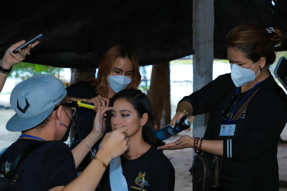 Thái Nhã Vân chỉn chu trong từng phần thi