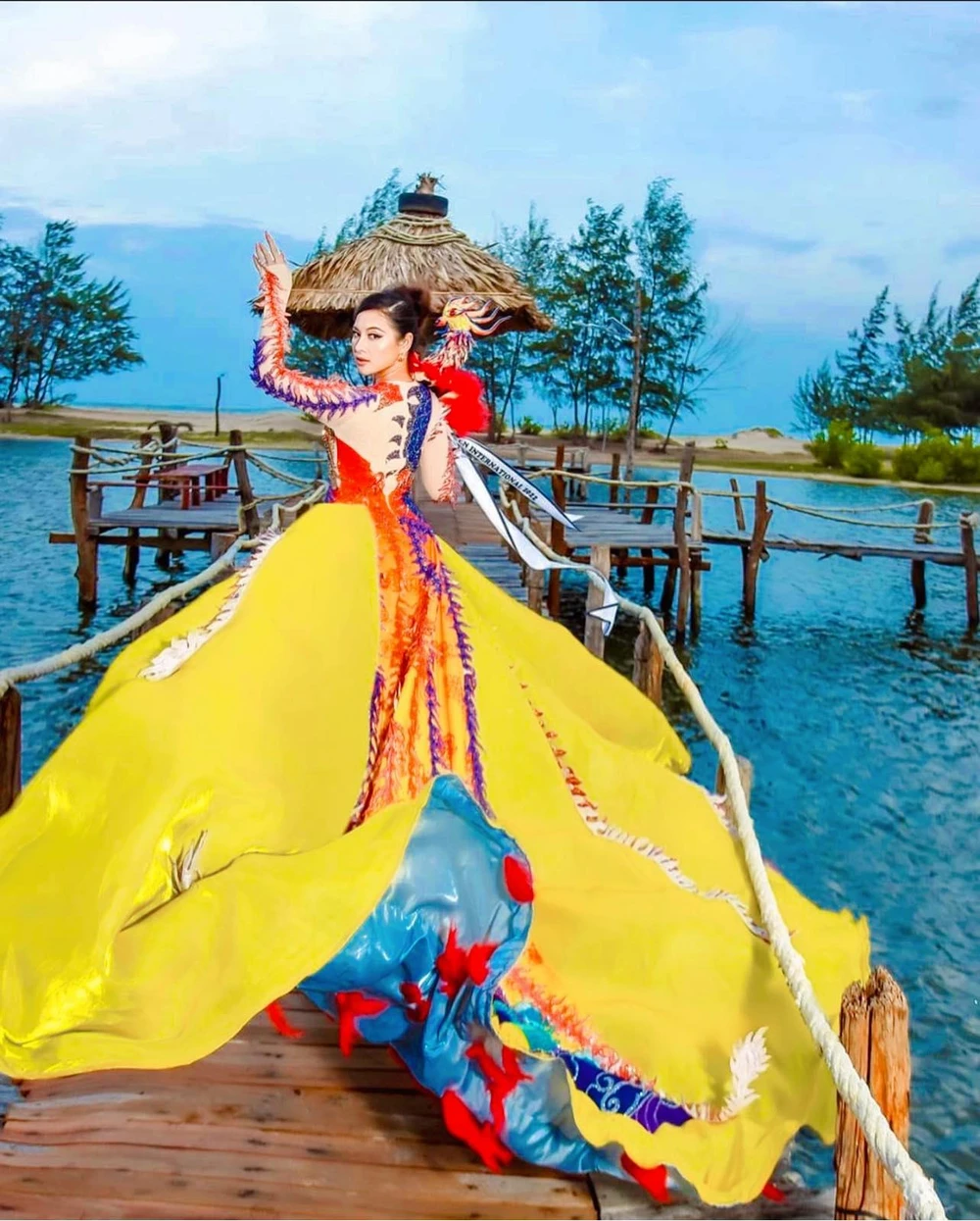 Thái Nhã Vân đăng quang Hoa Hậu Văn hoá Thế giới 2022 ảnh 2