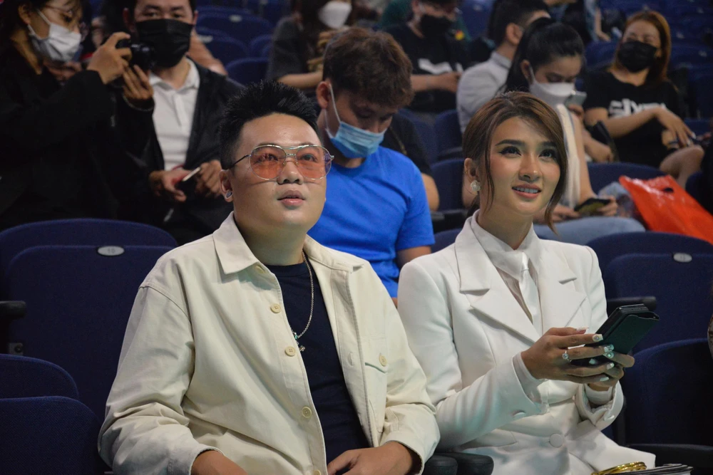 Kim Tuyến và Hoàng Khôi. Ảnh: NGUYỄN TRÀ Kim Tuyến và Hoàng Khôi. Ảnh: NGUYỄN TRÀ