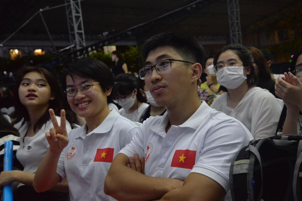 Vận động viên JUDO Phan Minh Hạnh và Trần Lê Phương Nga. ẢNH: NGUYỄN TRÀ