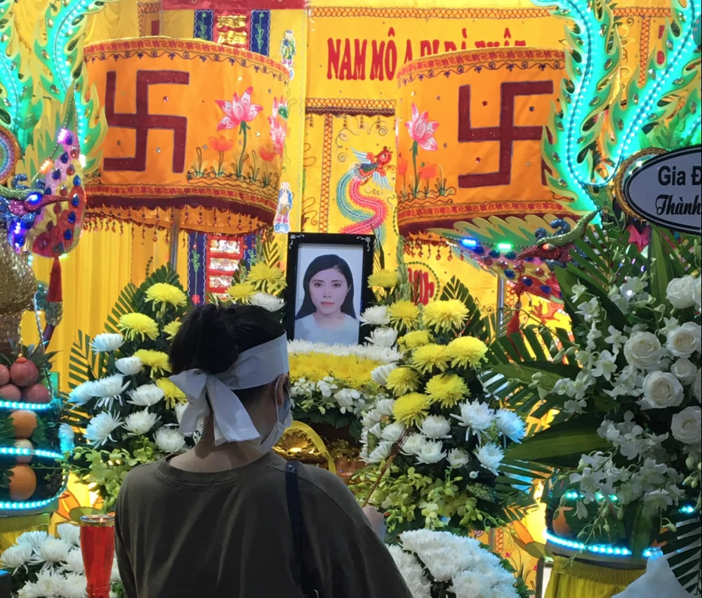 Lễ viếng diễn viên Thu Phương bắt đầu từ 13h ngày 2-5. Ảnh: FB Lại Thu Phương