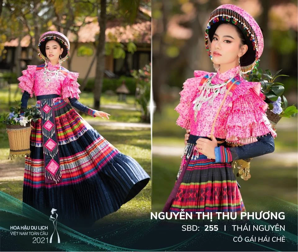 Nguyễn Thị Thu Phương Top 3 chiến thắng Người đẹp thời trang, Top 5 chiến thắng Người đẹp trang phục bản sắc Việt.