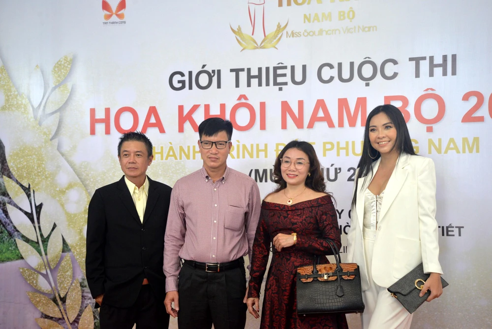 Họp báo thu hút nhiều câu hỏi nóng liên quan đến các cuộc thi nhan sắc hiện nay. Ảnh: NGUYỄN TRÀ