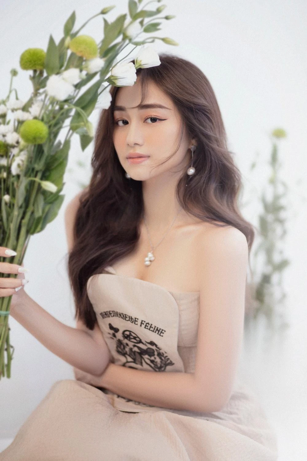 Sở hữu nhan sắc ngọt ngào, Ngân Hòa được ví là 'Tình đầu quốc dân'