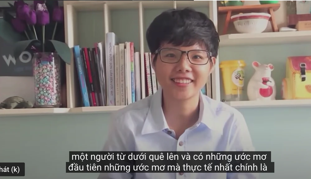 Vũ Cát Tường những ngày từ dưới quê lên với giấc mơ có nhà, xe như bao người. Ảnh chụp màn hình