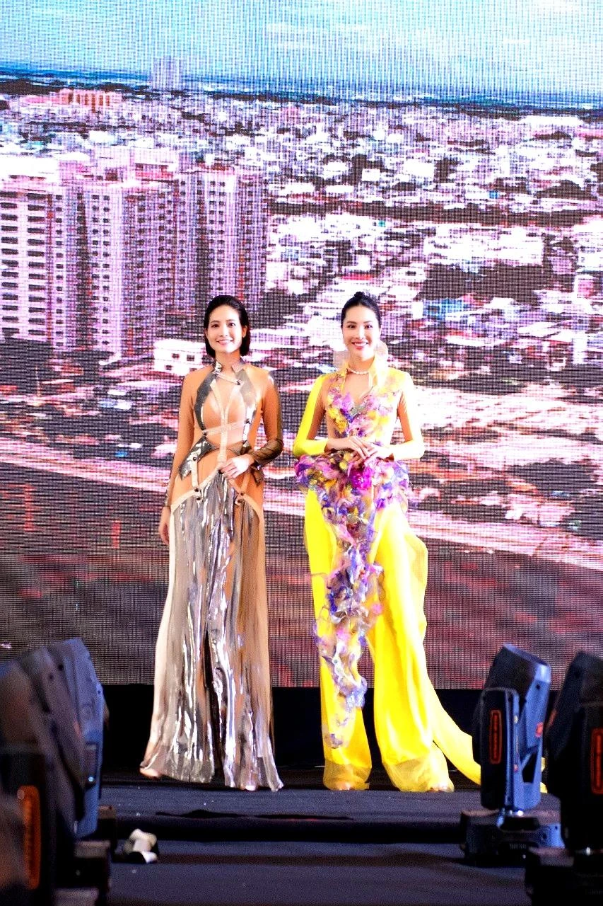 Trang phục sử dụng những chất liệu thân thiện với môi trường, có khả năng tái chế cao... Ảnh: BTC