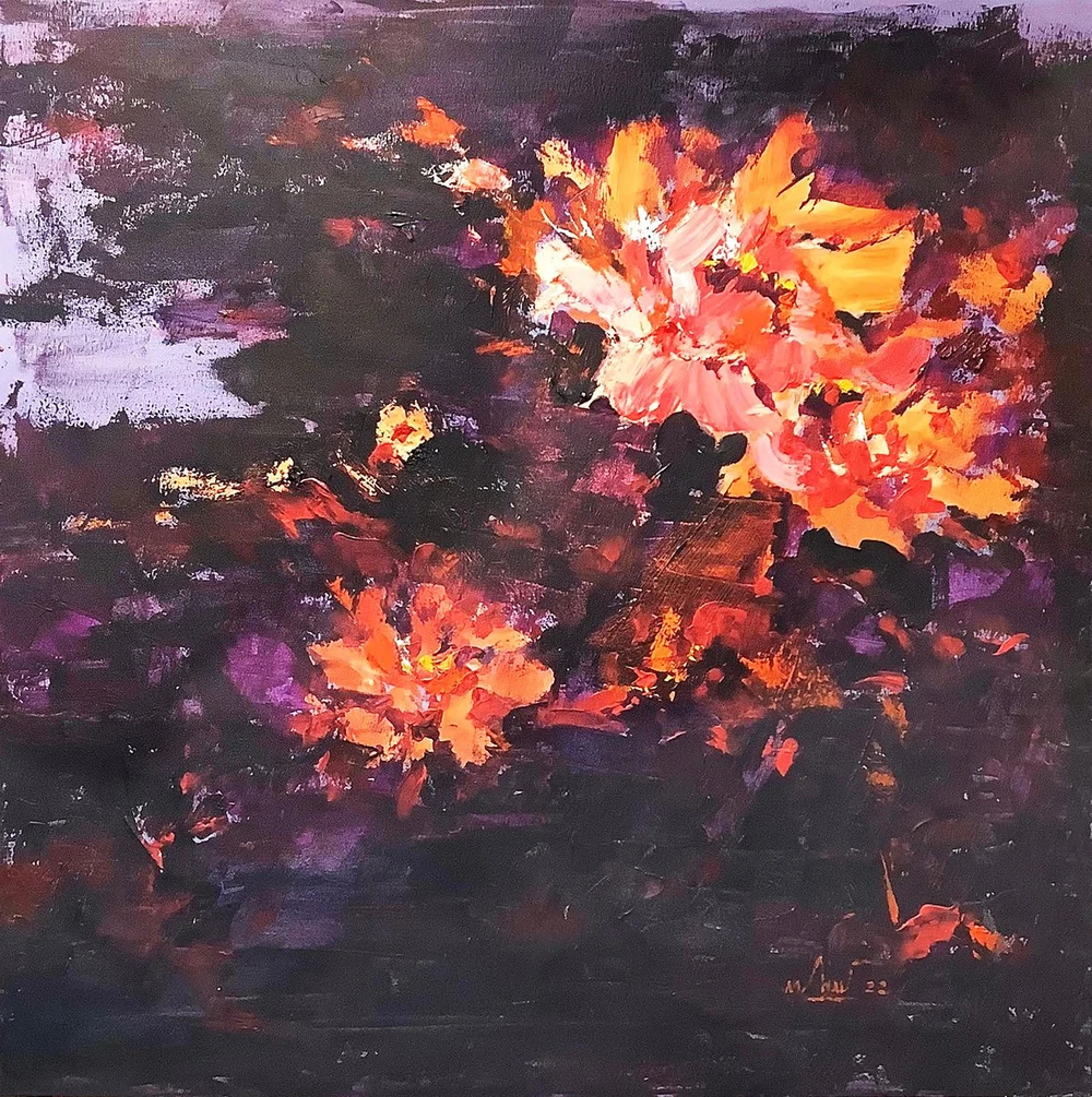 Tranh của hoạ sĩ Lý Khắc Nhu tại triển lãm quốc tế