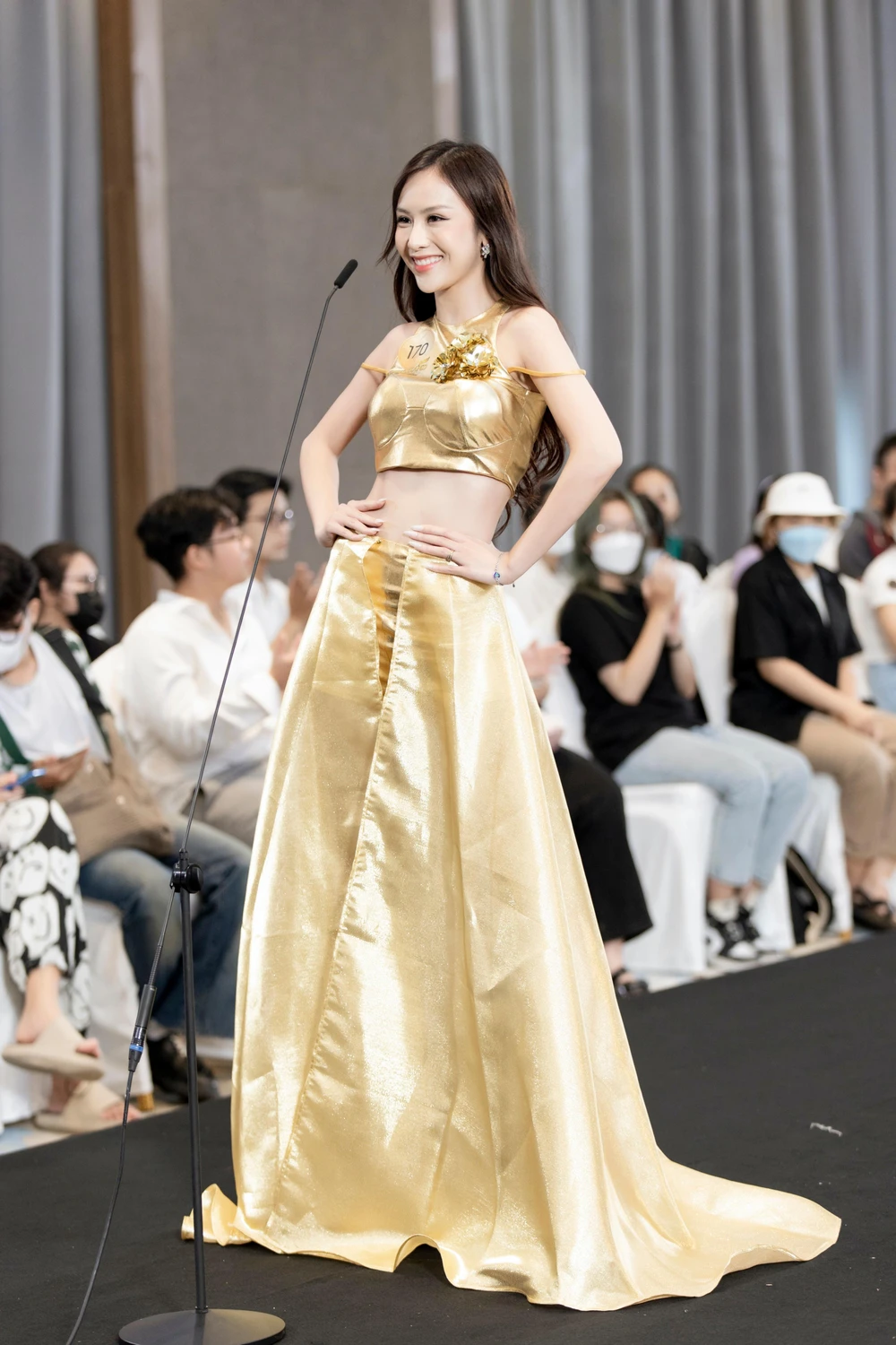 Trần Hoàng Anh Phương tại sơ khảo Miss Grand Vietnam 2022. Ảnh: BTC