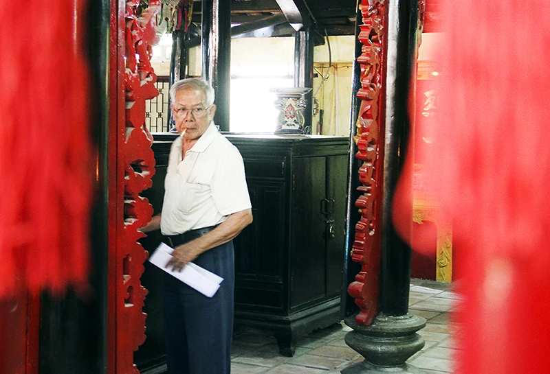 Chùm ảnh: Mối mọt tấn công ngôi đình trên 300 năm tuổi ảnh 13