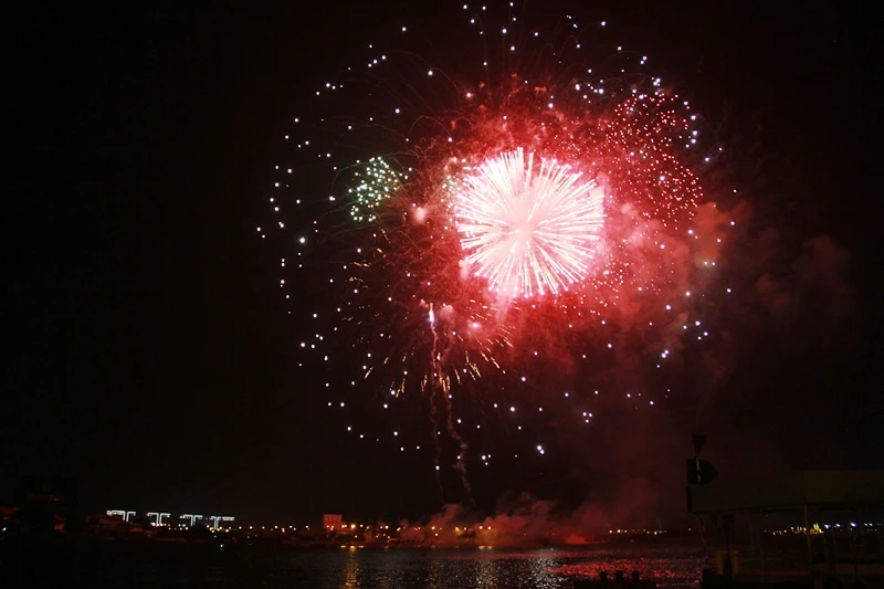 Lung linh pháo hoa chào năm mới Bính Thân ảnh 1
