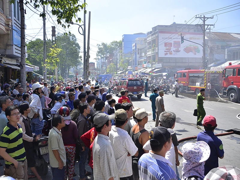 Vụ việc khiến người dân khu vực gặp một phen hốt hoảng 