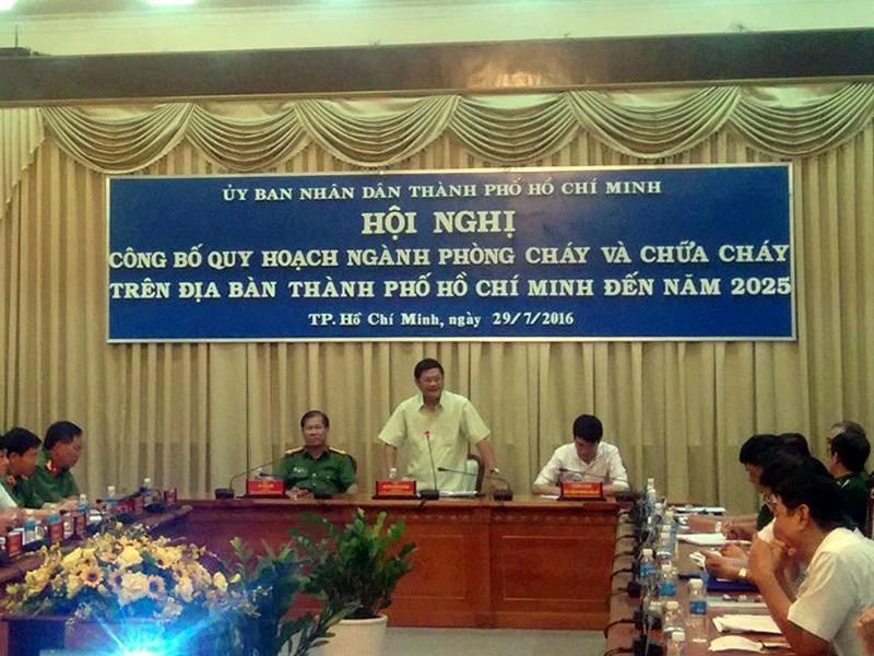 UBND TP.HCM vừa công bố quy hoạch ngành PCCC đến năm 2025