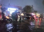 Video: Hàng loạt tuyến đường ở TP.HCM ngập nặng sau mưa