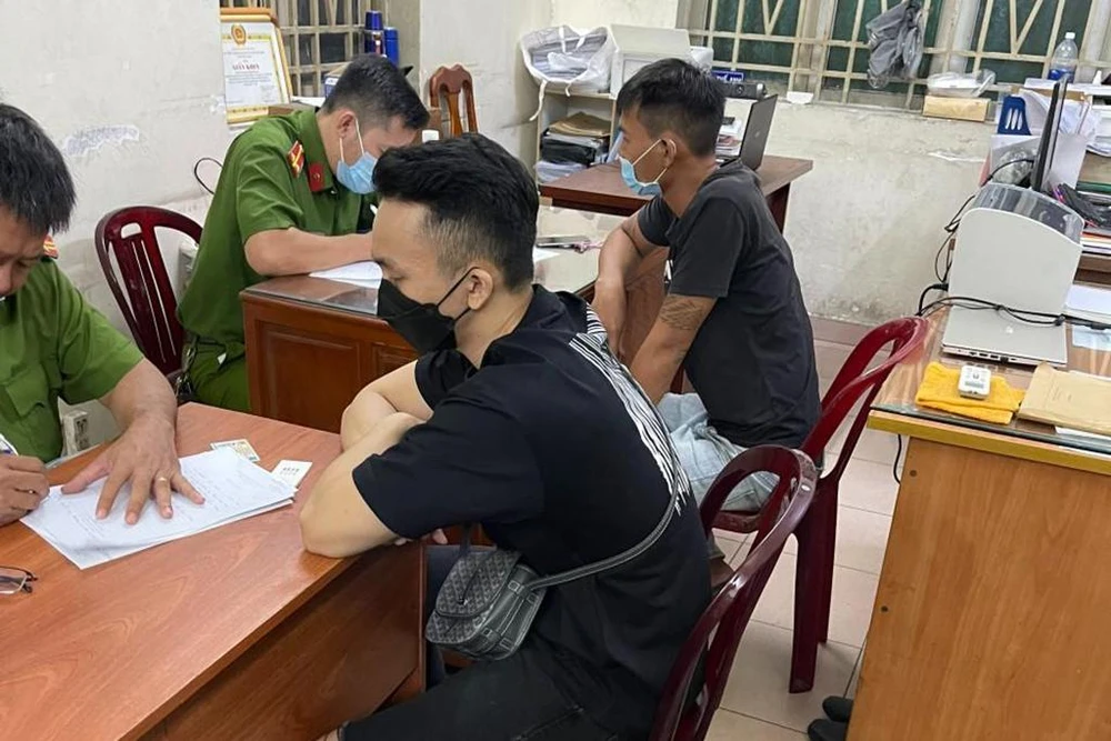 Hiện vụ việc vẫn đang được Công an quận Tân Phú điều tra, làm rõ. Ảnh: CA