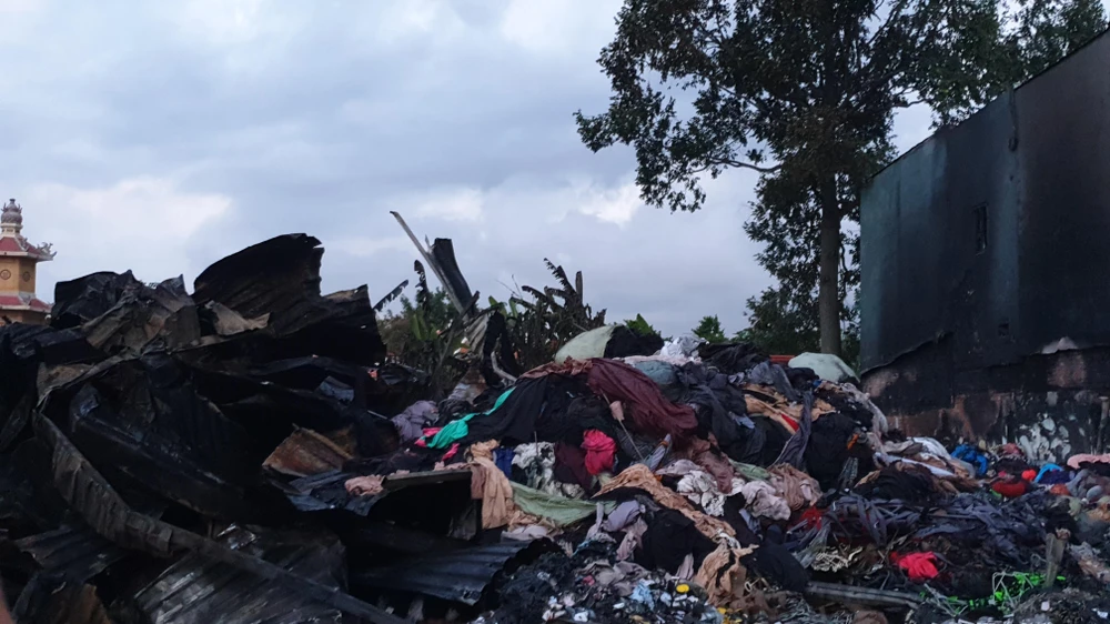 Hiện nguyên nhân và thiệt hại cụ thể vẫn đang được điều tra. Ảnh: NT