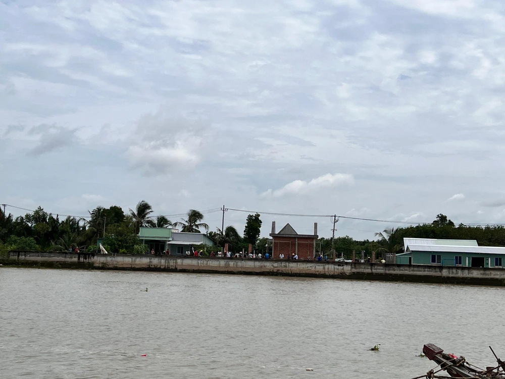 Khu vực nạn nhân bị mất tích. Ảnh: HT