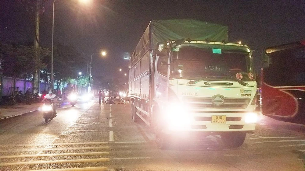 Theo người dân thời điểm xảy ra tai nạn khu vực có mưa. Ảnh: HT