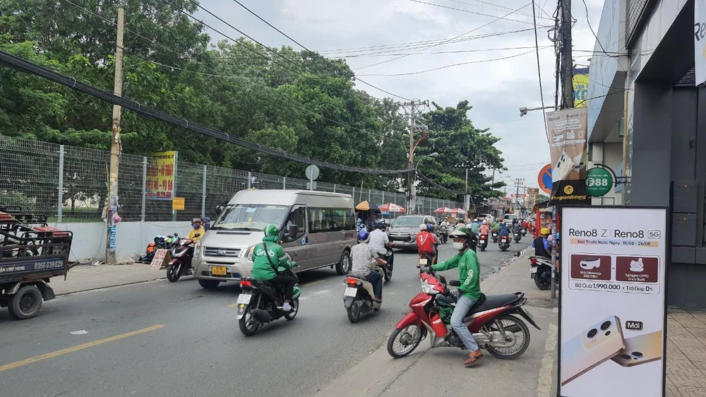 Khu vực xảy ra vụ việc. Ảnh: HT