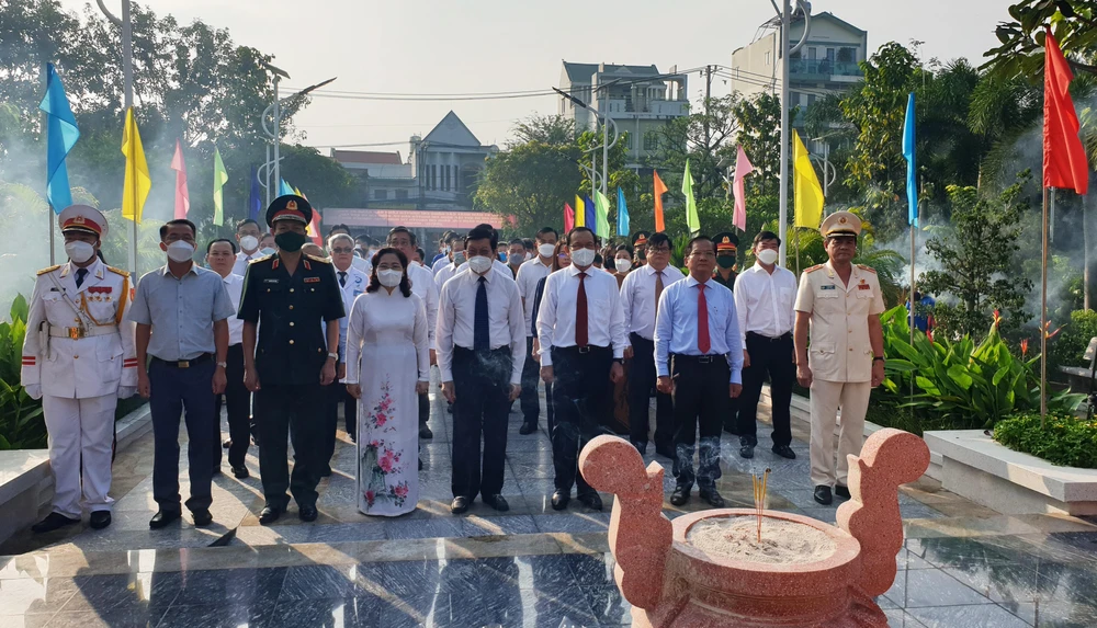 Buổi lễ được tổ chức vào sáng ngày 28-8. Ảnh: NT