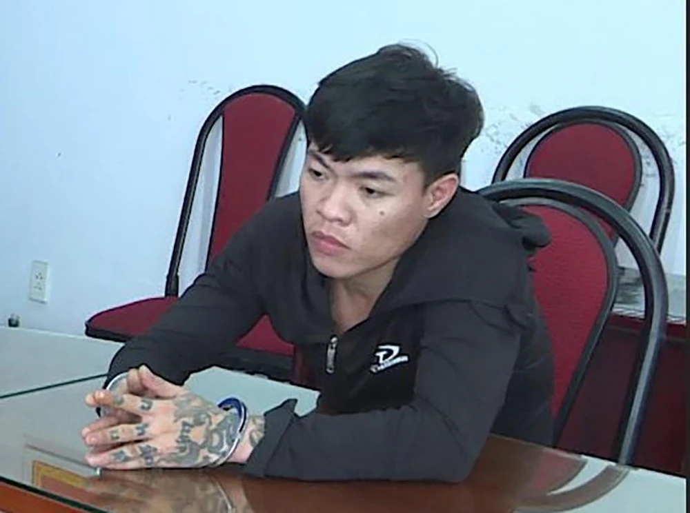 An khai đã dùng tương ớt pha với nước ngọt để tấn công tài xế nhằm cướp tài sản. Ảnh: CA