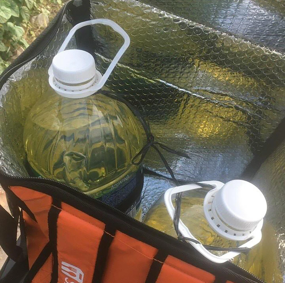 Việc tích trữ xăng dầu không đảm bảo dễ gây cháy nổ. Ảnh: PC07