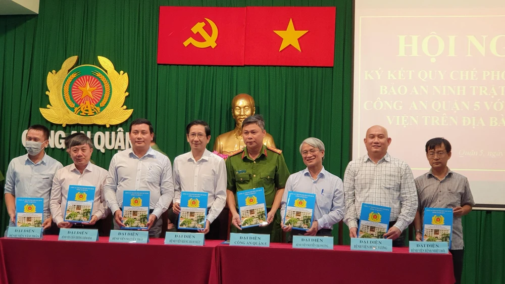 Công an quận 5 đã cùng phối hợp với các bệnh viện, các lực lượng liên quan triệt phá, bắt giữ nhiều vụ trộm cắp tài sản tại các bệnh viện. Ảnh: NT