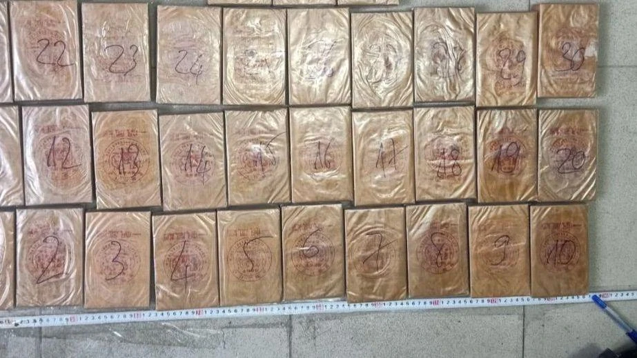 Tang vật trong vụ án. Ảnh: NT