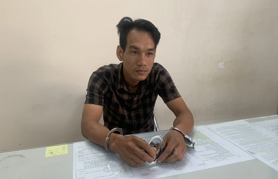 Thông tại cơ quan điều tra. Ảnh: CA