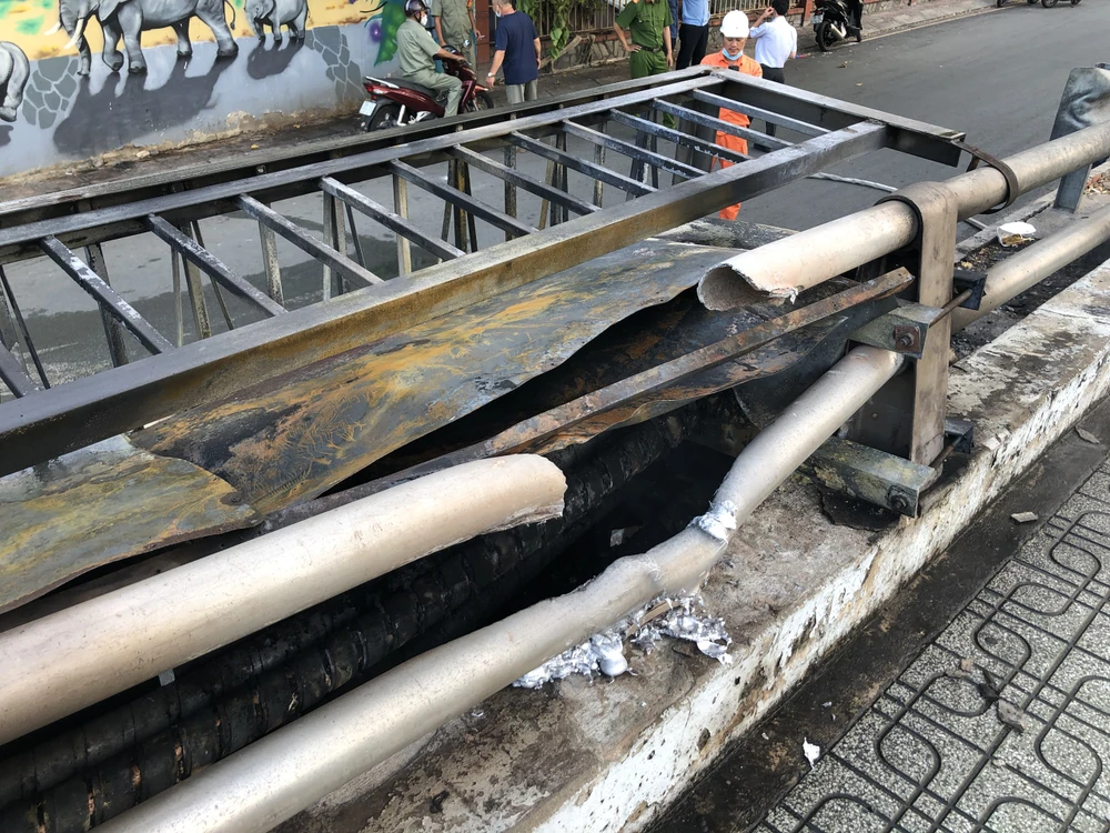 Hiện nguyên nhân sự cố này đang được làm rõ. Ảnh: HT