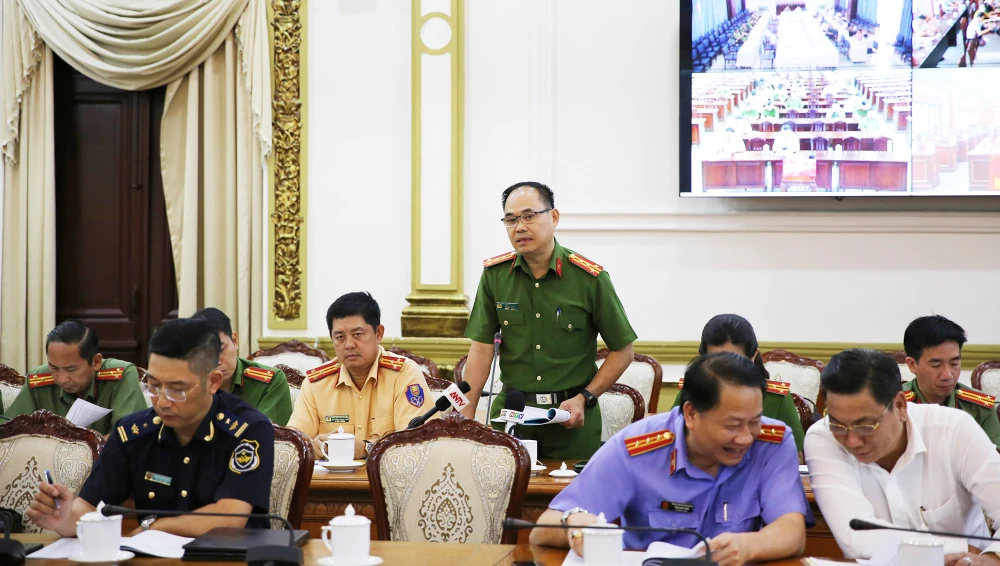 Ông Hiếu cũng nhìn nhận, tội phạm đường phố khiến người dân bức xúc. Ảnh: NT