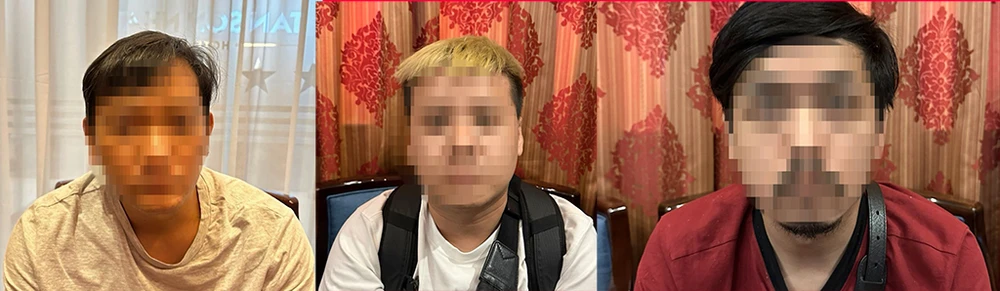 3 người bị công an khởi tố, bắt giam. Ảnh: CA