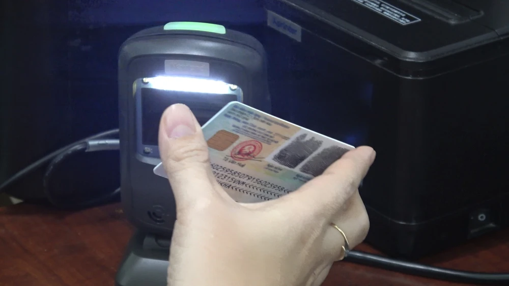 Đây là một trong những hoạt động nhằm triển khai Đề án 06 của Bộ Công an. Ảnh: NT