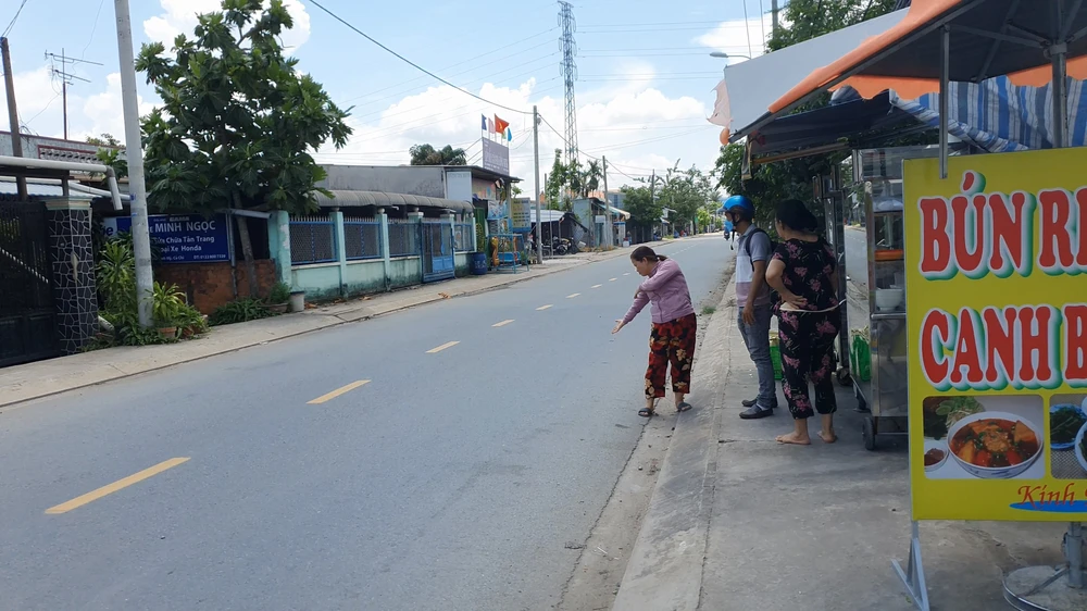 Người dân cho biết kẻ gian ra tay chuyên nghiệp và mau lẹ. Ảnh: NT