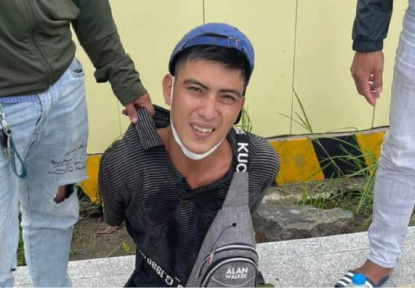 Lợi nhanh chóng bị công an xác định là nghi can và bắt giữ. Ảnh: CA